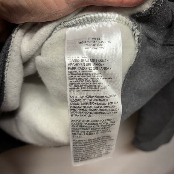 Jordan Gray Sweatshirt Hoodie - Youth XL - New with Tags - Picture 4 of 5